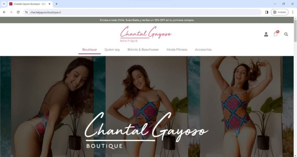 Desarrollo web - ChantalBoutique